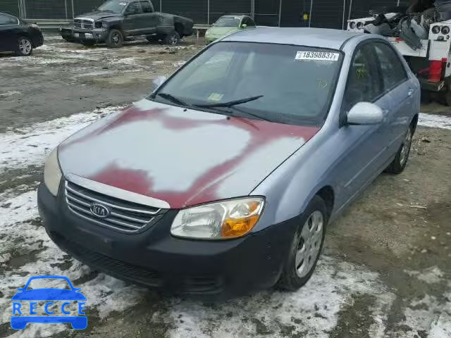 2008 KIA SPECTRA EX KNAFE121285510451 image 1