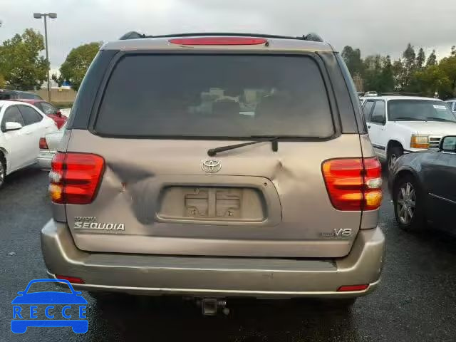 2002 TOYOTA SEQUOIA SR 5TDZT34A42S132939 image 8