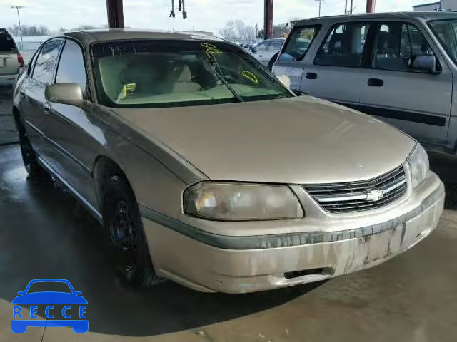 2003 CHEVROLET IMPALA 2G1WF52E539280399 зображення 0