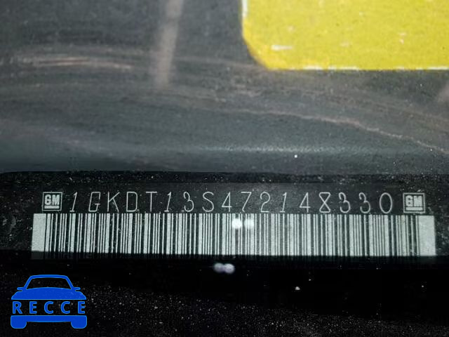 2007 GMC ENVOY 1GKDT13S472148330 image 9