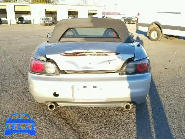 2000 HONDA S2000 JHMAP1145YT004237 image 9