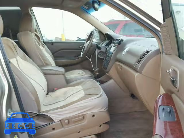 2005 ACURA MDX Touring 2HNYD18645H504120 зображення 4