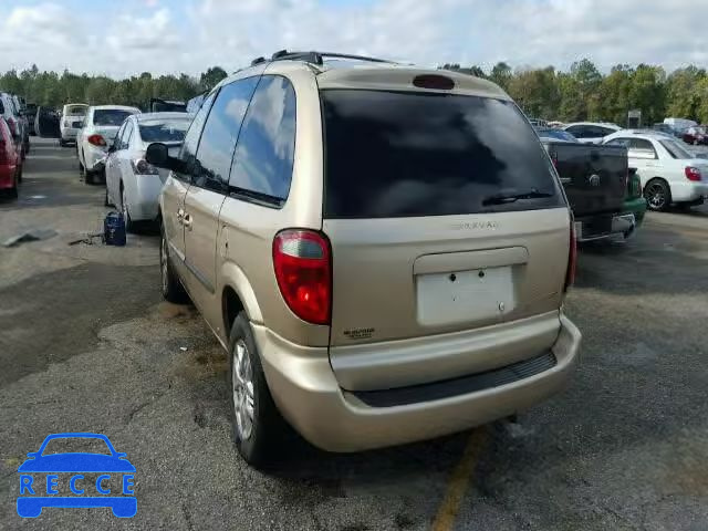 2001 DODGE CARAVAN SP 1B4GP45351B168157 image 2