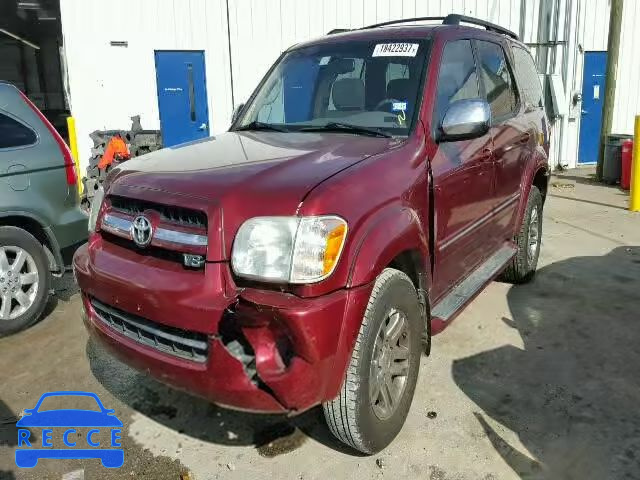 2007 TOYOTA SEQUOIA LI 5TDZT38A57S293642 зображення 1