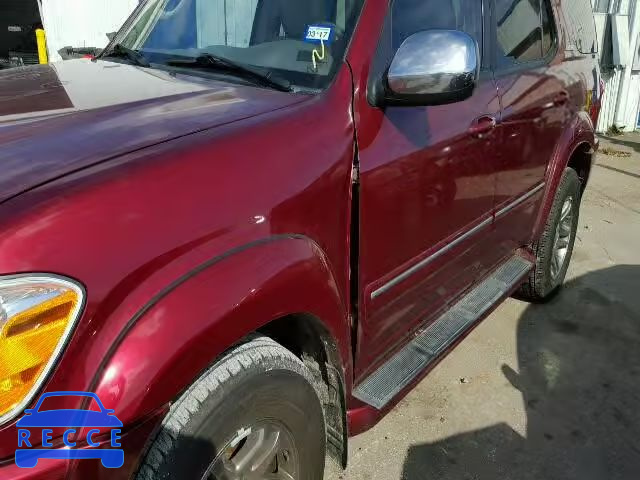 2007 TOYOTA SEQUOIA LI 5TDZT38A57S293642 зображення 8