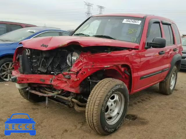 2002 JEEP LIBERTY SP 1J4GL48K12W339072 image 1