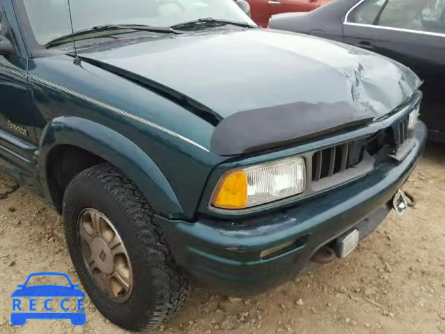 1997 OLDSMOBILE BRAVADA 1GHDT13W7V2717743 image 9