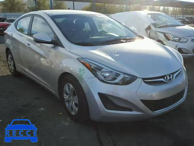 2016 HYUNDAI ELANTRA SE 5NPDH4AE0GH686825 image 0