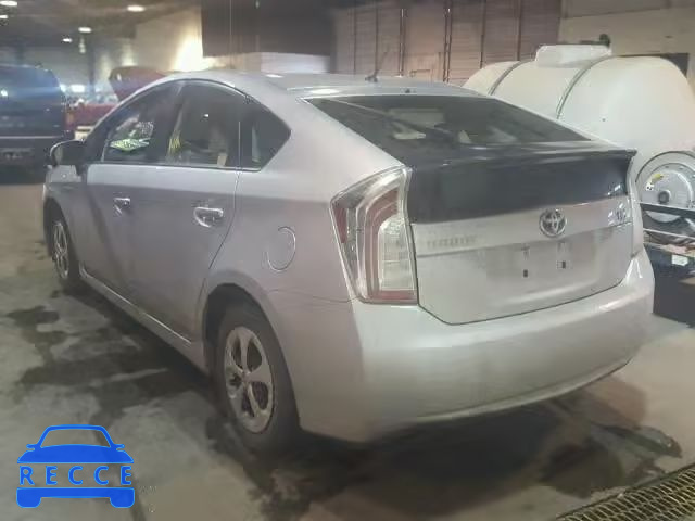 2014 TOYOTA PRIUS JTDKN3DU6E0367243 image 2