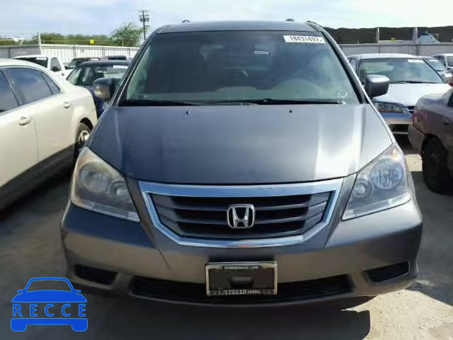 2009 HONDA ODYSSEY EX 5FNRL38459B025515 зображення 9