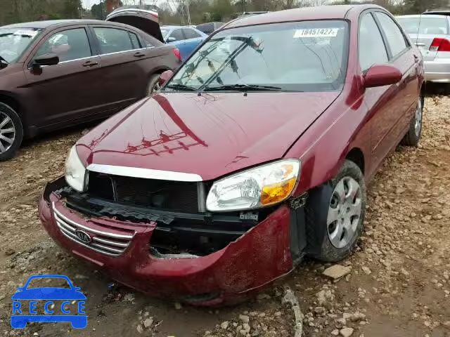 2007 KIA SPECTRA EX KNAFE121475420443 image 1