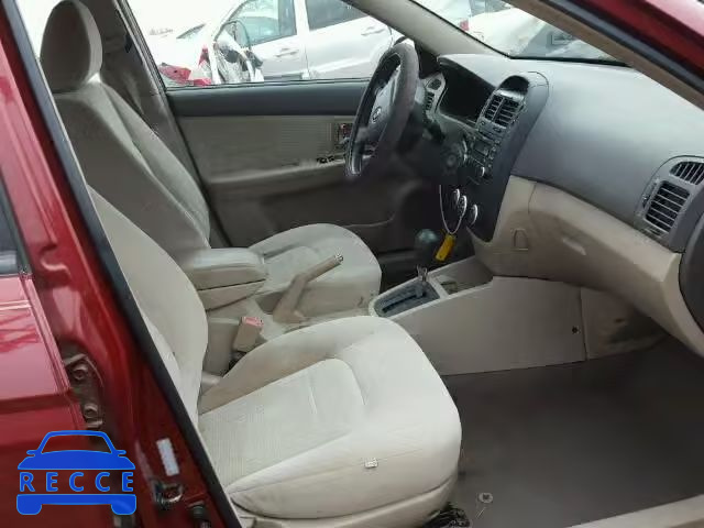 2007 KIA SPECTRA EX KNAFE121475420443 image 4