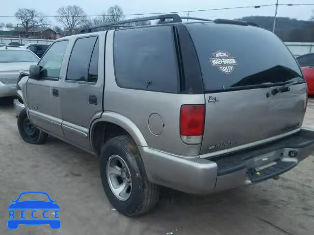 2003 CHEVROLET BLAZER 1GNCS13X63K107270 image 2