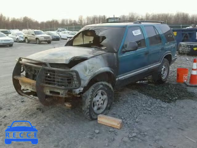 1996 CHEVROLET BLAZER 1GNDT13W7T2131201 зображення 1