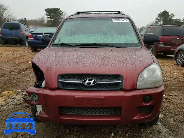 2006 HYUNDAI TUCSON GL KM8JM12B26U407344 зображення 9