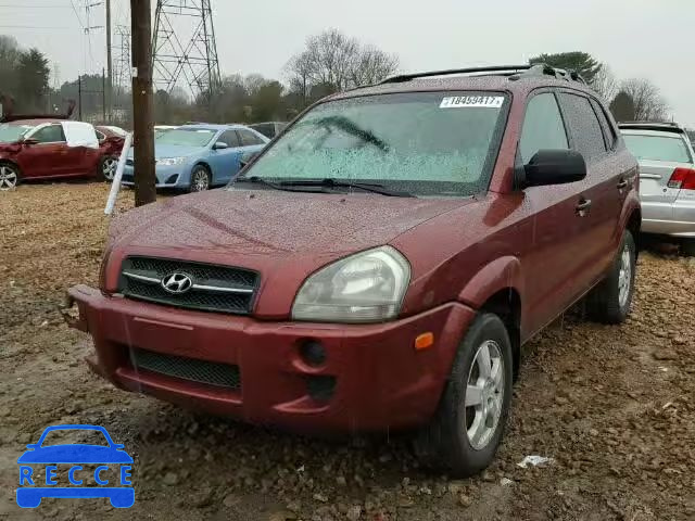 2006 HYUNDAI TUCSON GL KM8JM12B26U407344 зображення 1