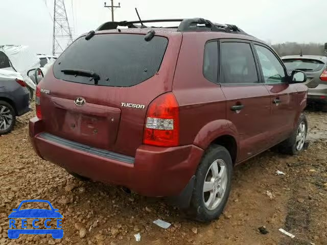 2006 HYUNDAI TUCSON GL KM8JM12B26U407344 зображення 3