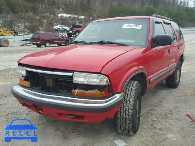 1999 CHEVROLET BLAZER 1GNDT13W6XK148450 image 1