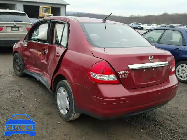 2007 NISSAN VERSA S/SL 3N1BC11E97L456143 image 2