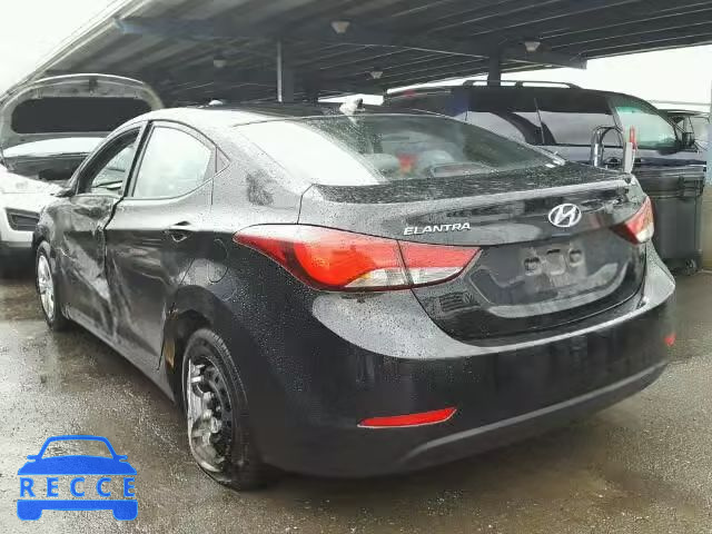 2016 HYUNDAI ELANTRA SE 5NPDH4AE1GH709187 image 2