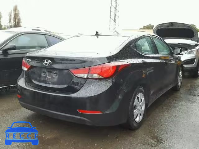 2016 HYUNDAI ELANTRA SE 5NPDH4AE1GH709187 зображення 3