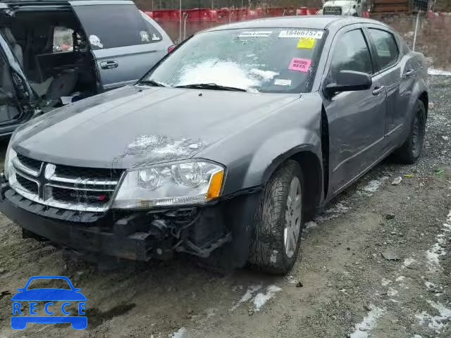 2012 DODGE AVENGER SE 1C3CDZAG2CN327819 image 1