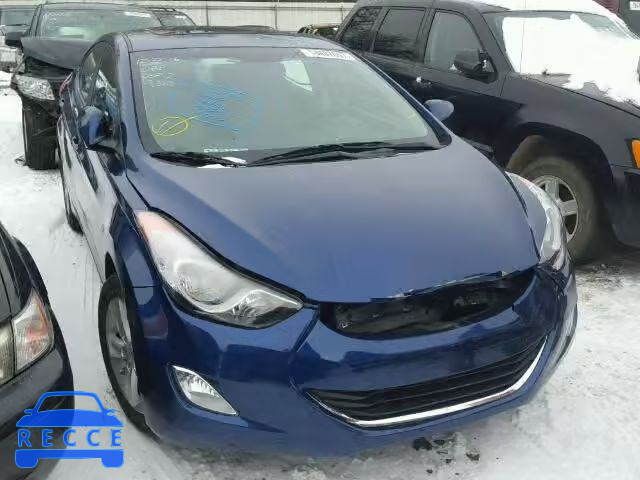 2013 HYUNDAI ELANTRA GL KMHDH4AE4DU618072 зображення 0