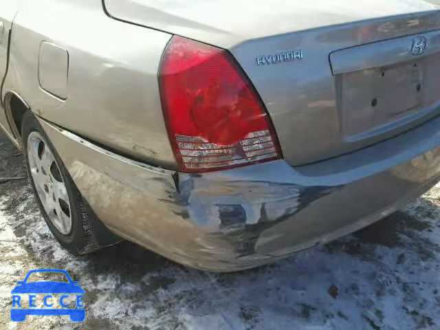 2006 HYUNDAI ELANTRA GL KMHDN46D06U246385 image 9