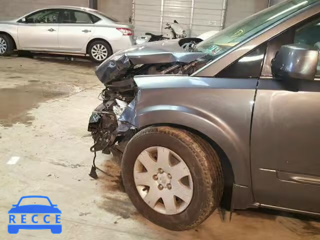 2005 NISSAN QUEST S/SE 5N1BV28U95N104053 Bild 9