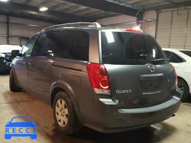 2005 NISSAN QUEST S/SE 5N1BV28U95N104053 Bild 2