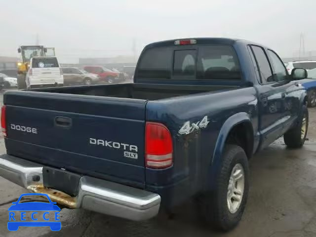 2004 DODGE DAKOTA QUA 1D7HG48N04S704740 зображення 3