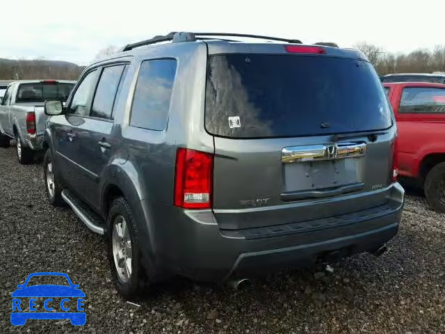 2009 HONDA PILOT EXL 5FNYF385X9B008950 image 2