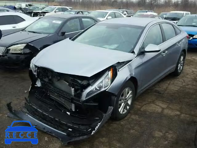 2016 HYUNDAI SONATA SE 5NPE24AF2GH412170 зображення 1