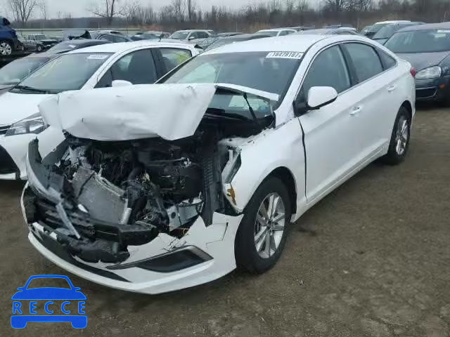 2016 HYUNDAI SONATA SE 5NPE24AF5GH406136 зображення 1