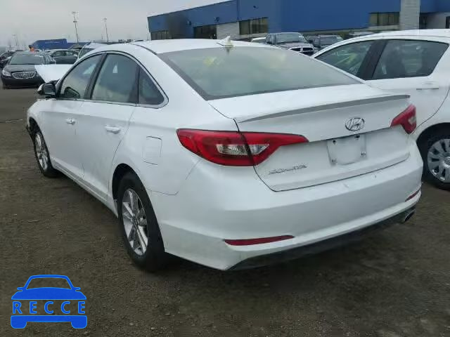 2016 HYUNDAI SONATA SE 5NPE24AF5GH406136 image 2