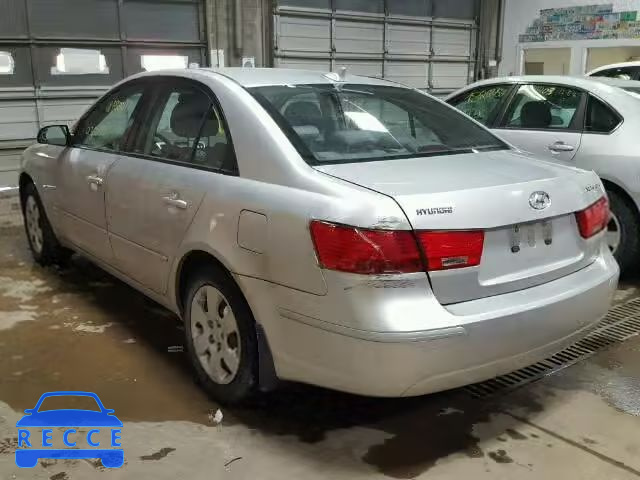 2009 HYUNDAI SONATA GLS 5NPET46C19H521377 image 2