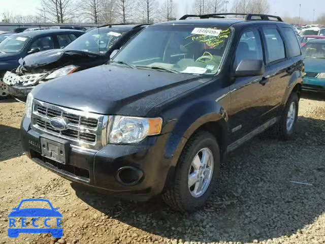 2008 FORD ESCAPE XLS 1FMCU02Z88KD32423 зображення 1