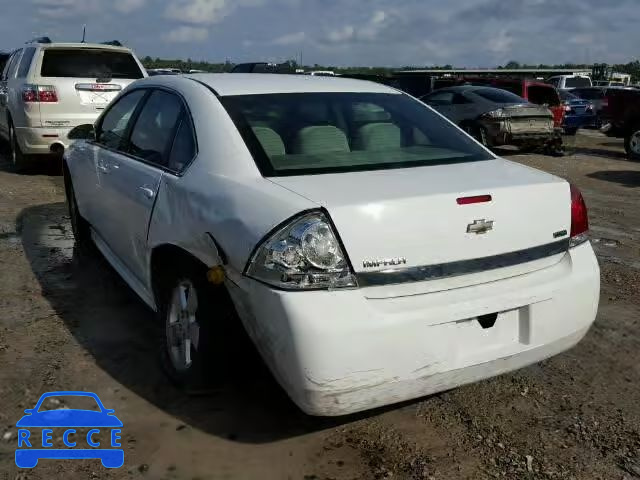 2011 CHEVROLET IMPALA LS 2G1WF5EKXB1221394 зображення 2