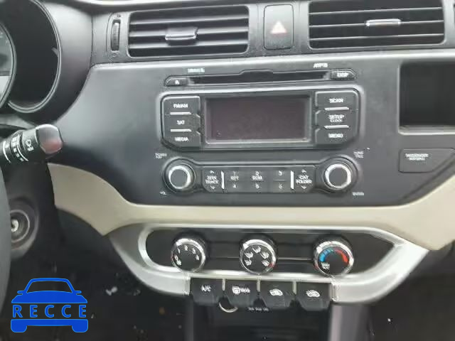 2013 KIA RIO LX KNADM4A3XD6203581 зображення 9