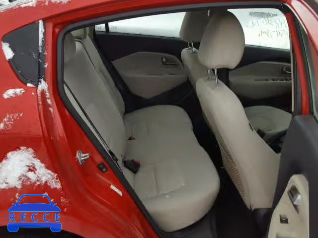 2013 KIA RIO LX KNADM4A3XD6203581 зображення 5