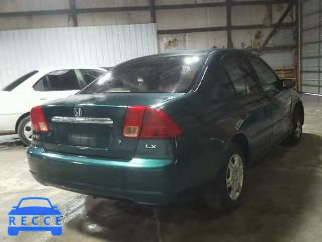 2001 HONDA CIVIC LX 2HGES16561H595508 image 3