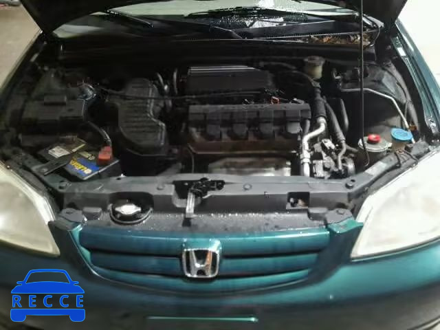 2001 HONDA CIVIC LX 2HGES16561H595508 image 7