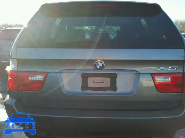 2006 BMW X5 3.0I 5UXFA13576LY36429 зображення 9