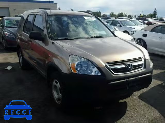 2003 HONDA CR-V LX JHLRD684X3C002687 image 0