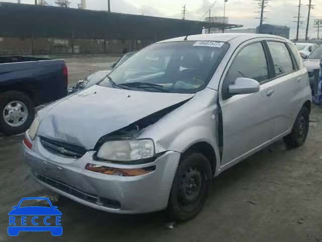 2008 CHEVROLET AVEO/LS KL1TD66658B109349 зображення 1