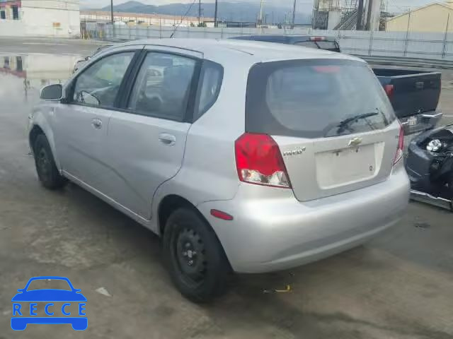 2008 CHEVROLET AVEO/LS KL1TD66658B109349 зображення 2