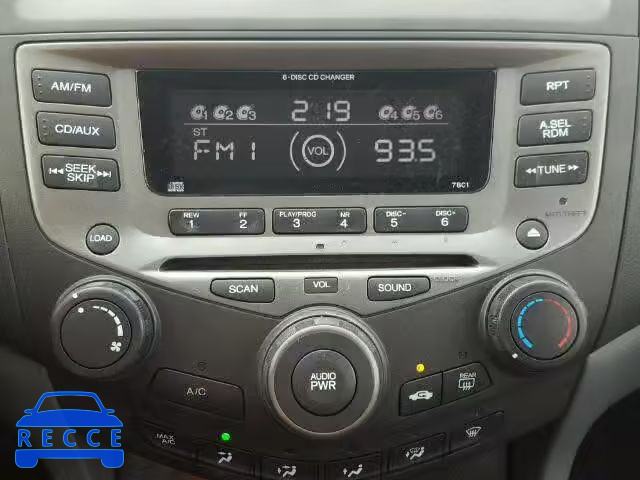 2006 HONDA ACCORD SE 1HGCM56356A173789 image 8
