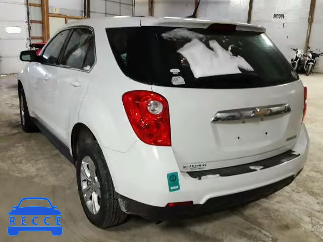 2011 CHEVROLET EQUINOX LS 2GNALBEC9B1335167 image 2
