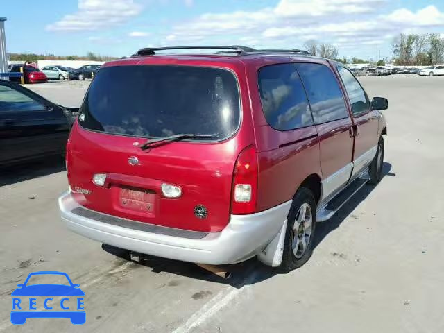 2001 NISSAN QUEST GXE 4N2ZN15T71D814168 Bild 3