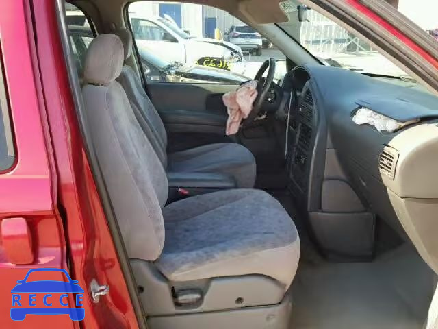 2001 NISSAN QUEST GXE 4N2ZN15T71D814168 image 4